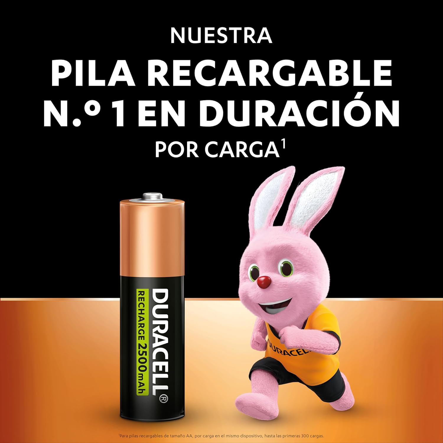 Pack de 4 Pilhas AA Duracell HR06-P/ 1.2V/ Recarregáveis - Imagem 2