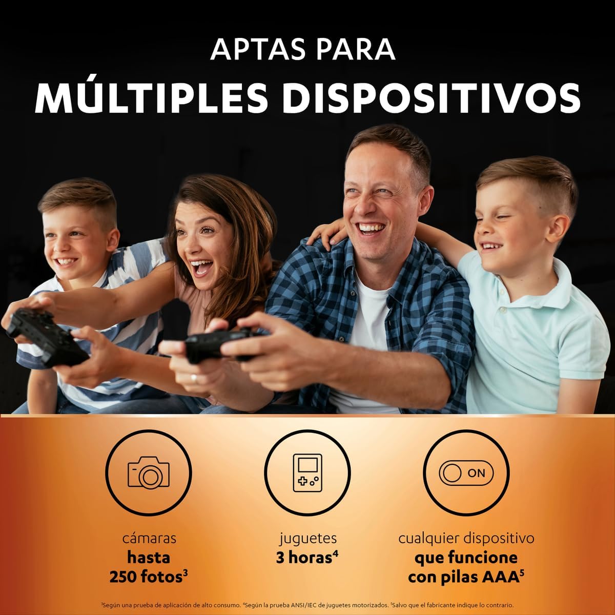 Pack de 4 Pilhas AAA Duracell HR3-B/ 1.2V/ Recarregáveis - Imagem 4
