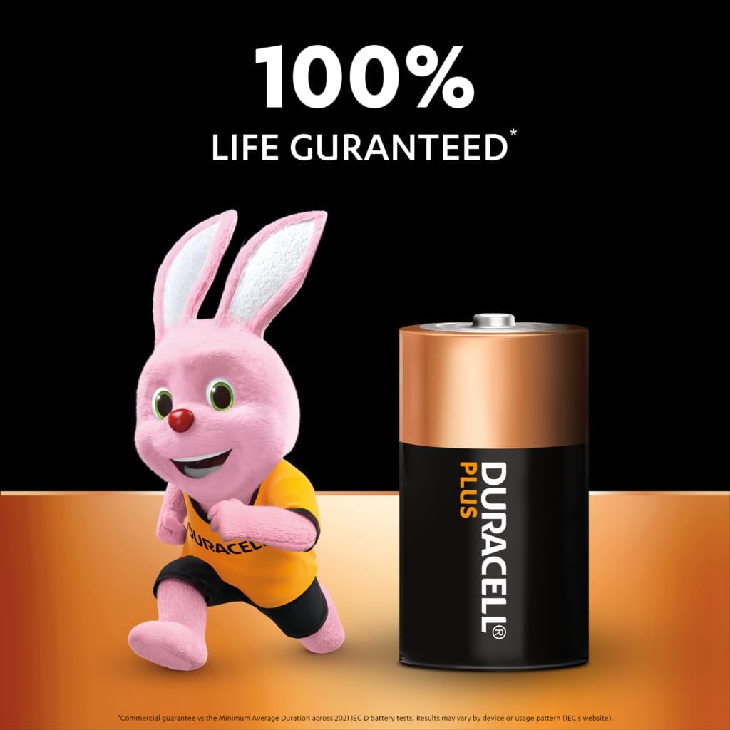 Pack de 2 Pilhas C Duracell LR14/ 1.5V/ Alcalinas - Imagem 3