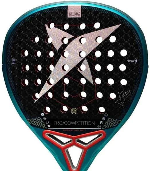 Raquete de Padel Drop Shot Axion Attack Soft 2026 Jon Sanz Carbono 12K Textreme Eva Soft Forma Lágrima - Imagem 8