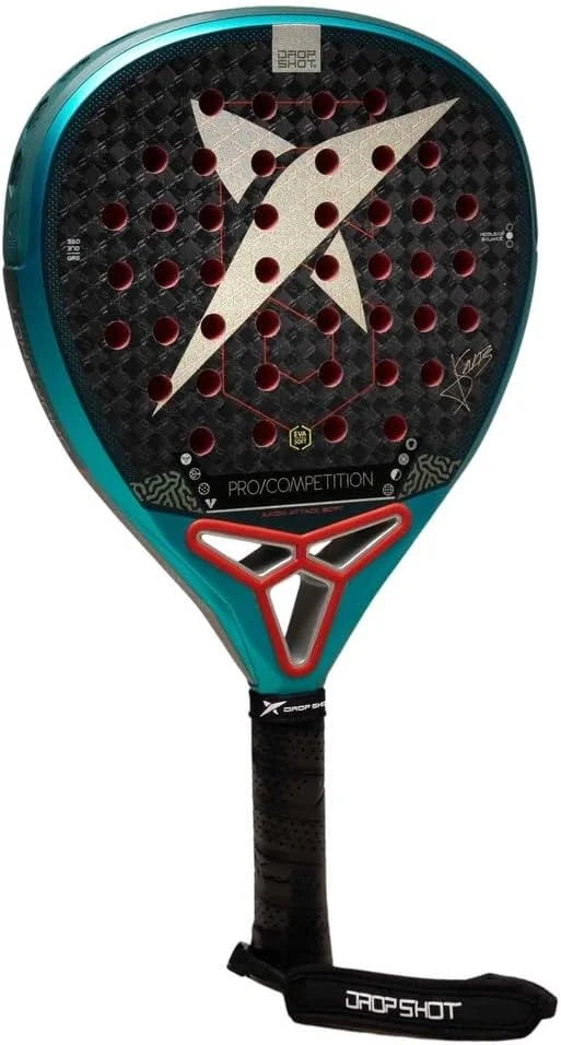 Raquete de Padel Drop Shot Axion Attack Soft 2026 Jon Sanz Carbono 12K Textreme Eva Soft Forma Lágrima - Imagem 2