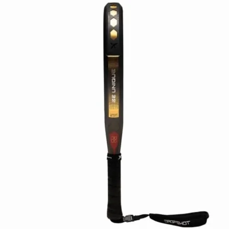 Raquete de Padel Drop Shot Canyon Pro Attack 2.0 Pablo Lima Formato Diamante Carbono 24K Twill Eva Pro High Density - Imagem 4