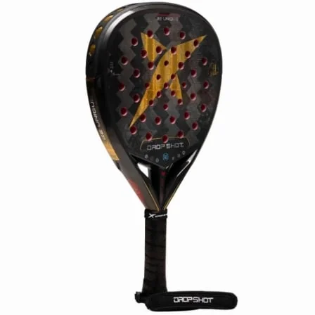 Raquete de Padel Drop Shot Canyon Pro Attack 2.0 Pablo Lima Formato Diamante Carbono 24K Twill Eva Pro High Density - Imagem 3