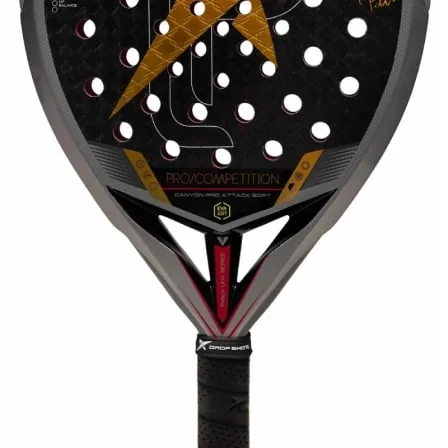 Raquete de Padel Drop Shot Canyon Pro Attack Soft 2026 Pablo Lima Formato Diamante Carbono 12K EVA Soft - Imagem 4