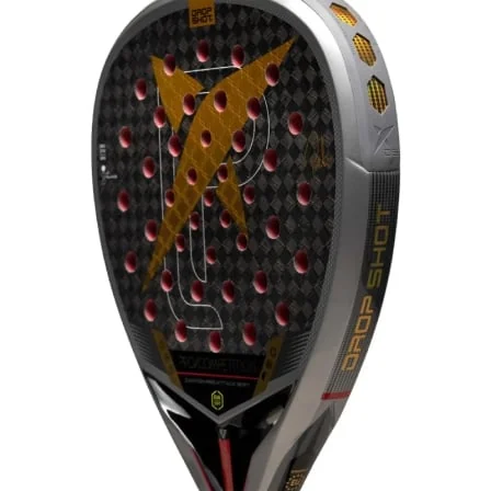 Raquete de Padel Drop Shot Canyon Pro Attack Soft 2026 Pablo Lima Formato Diamante Carbono 12K EVA Soft - Imagem 5