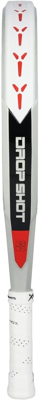 Raquete de Padel Drop Shot Conqueror Attack 2.0 Carbono 24K Twill Eva Pro High Density Formato Lágrima - Imagem 4