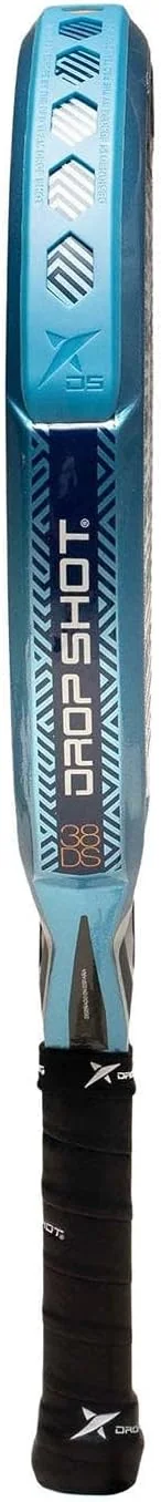 Raquete de Padel Drop Shot Explorer Pro Confort 2.0 2026 Lucas Campagnolo Carbono 3K EVA Pro Azul e Preto - Imagem 4