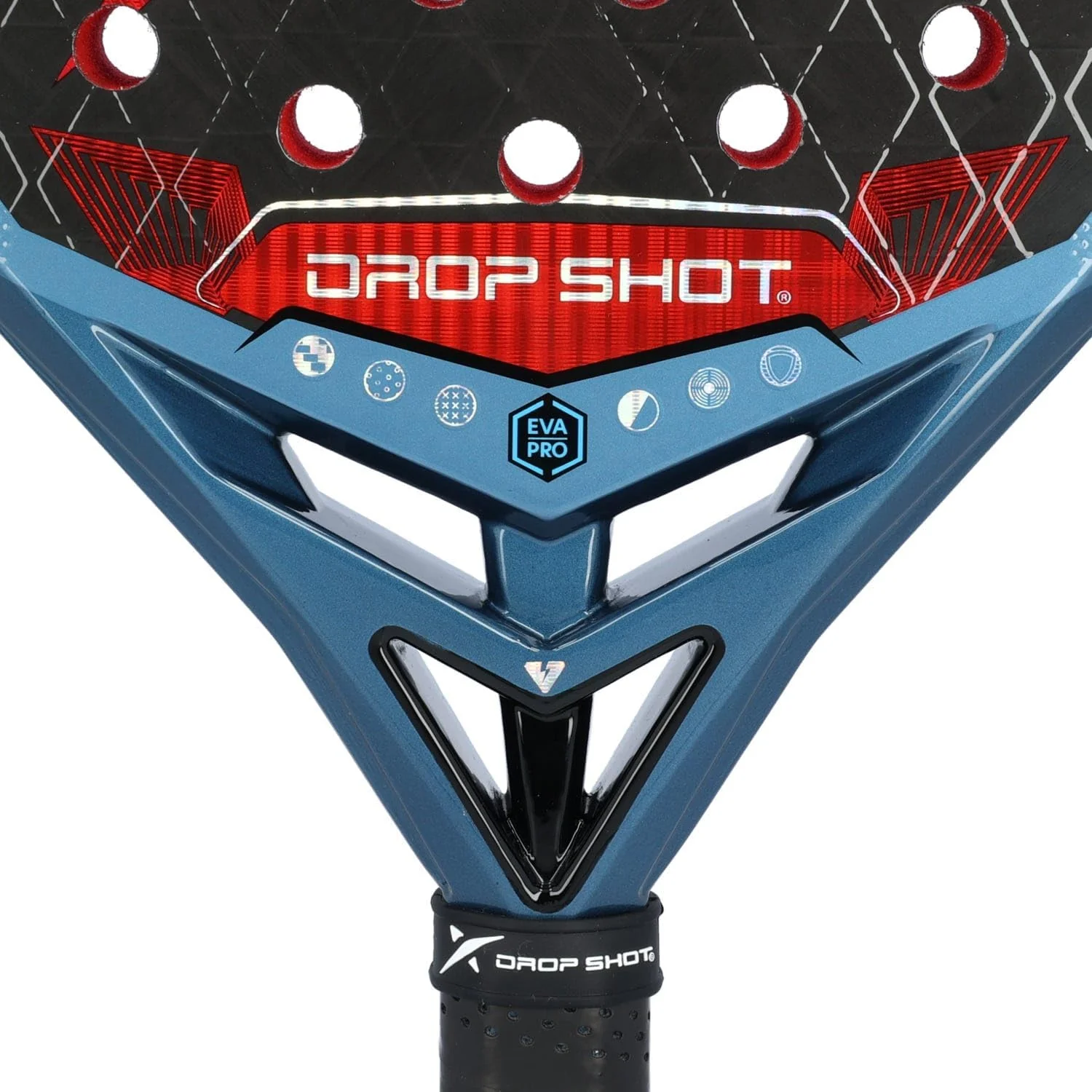 Raquete de Padel Drop Shot Furia Attack 2.0 Lágrima Carbono 350-370g 38mm - Imagem 5