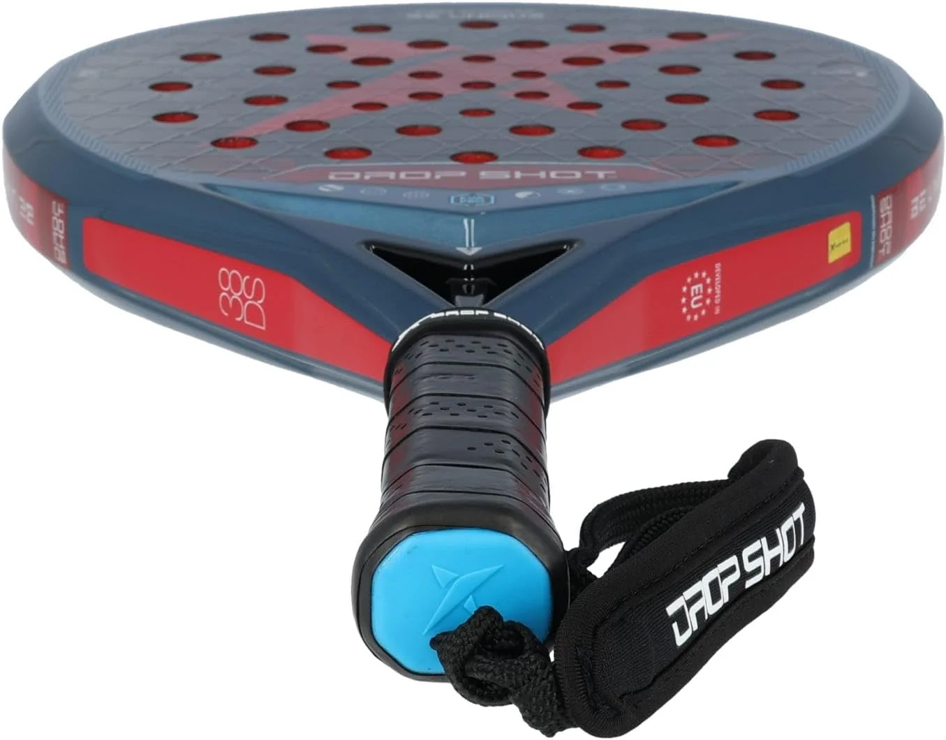 Raquete de Padel Drop Shot Furia Attack 2.0 Lágrima Carbono 350-370g 38mm - Imagem 8