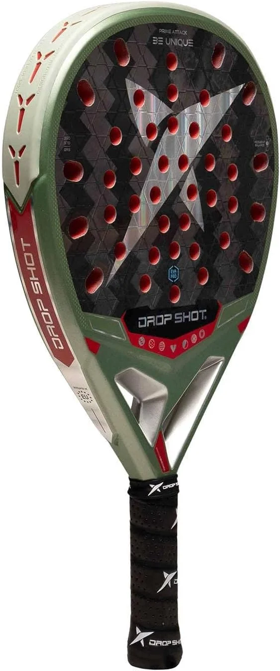 Raquete de Padel Drop Shot Prime Attack Jon Sanz Formato Diamante EVA Pro High Density Coleção 2026 - Imagem 2