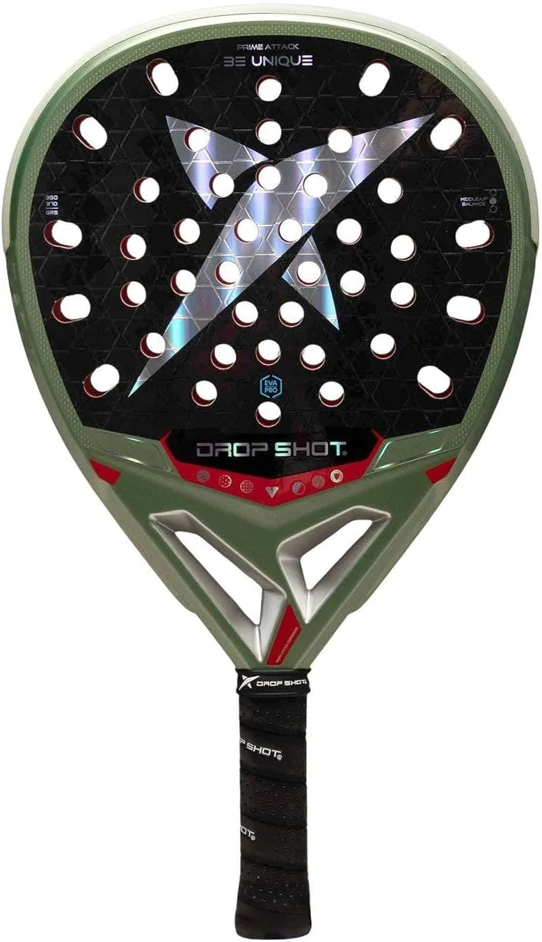 Raquete de Padel Drop Shot Prime Attack Jon Sanz Formato Diamante EVA Pro High Density Coleção 2026