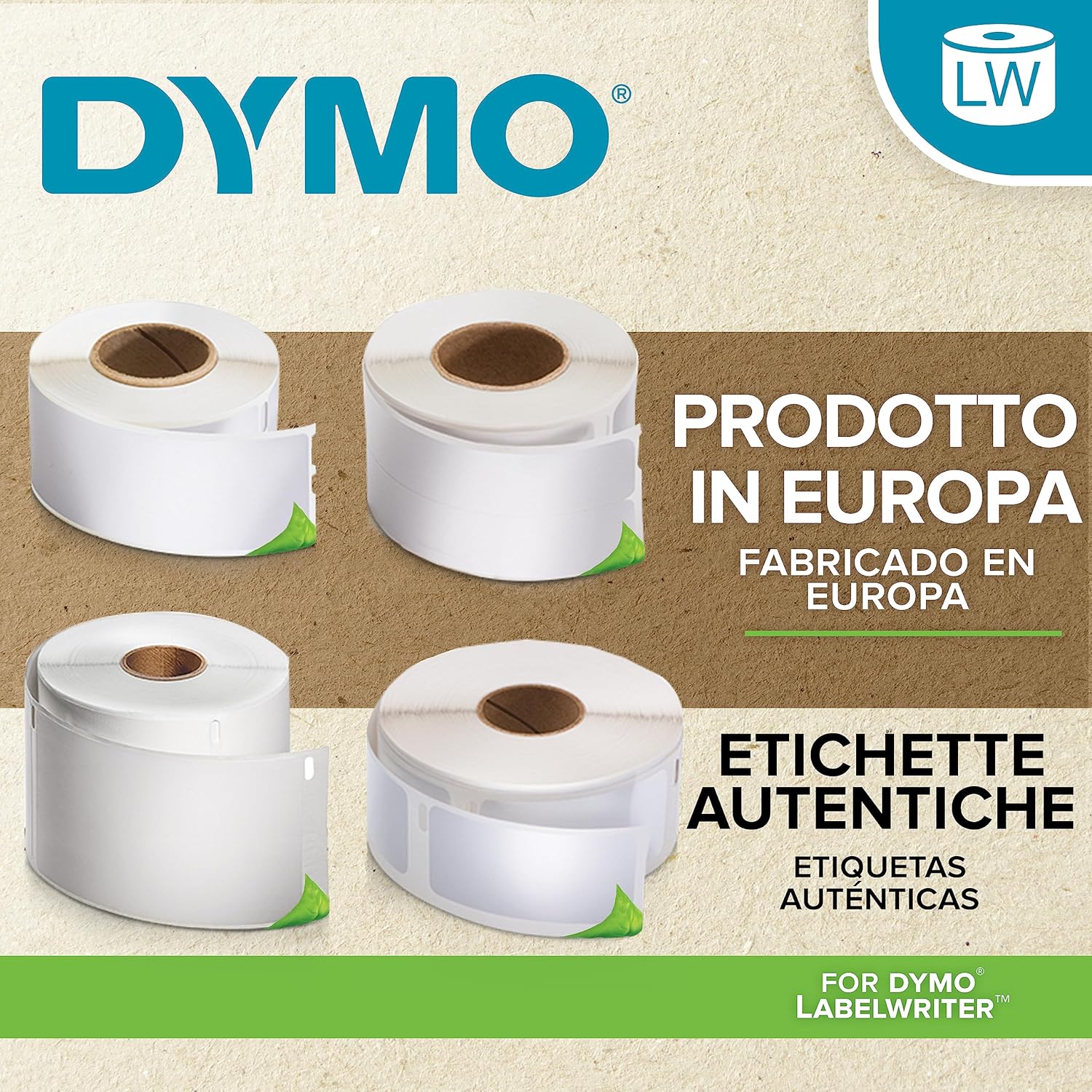 Etiquetas Adesivas em Rolo Dymo 99012/ 89 x 36mm/ 260 x 2 uds - Imagem 3
