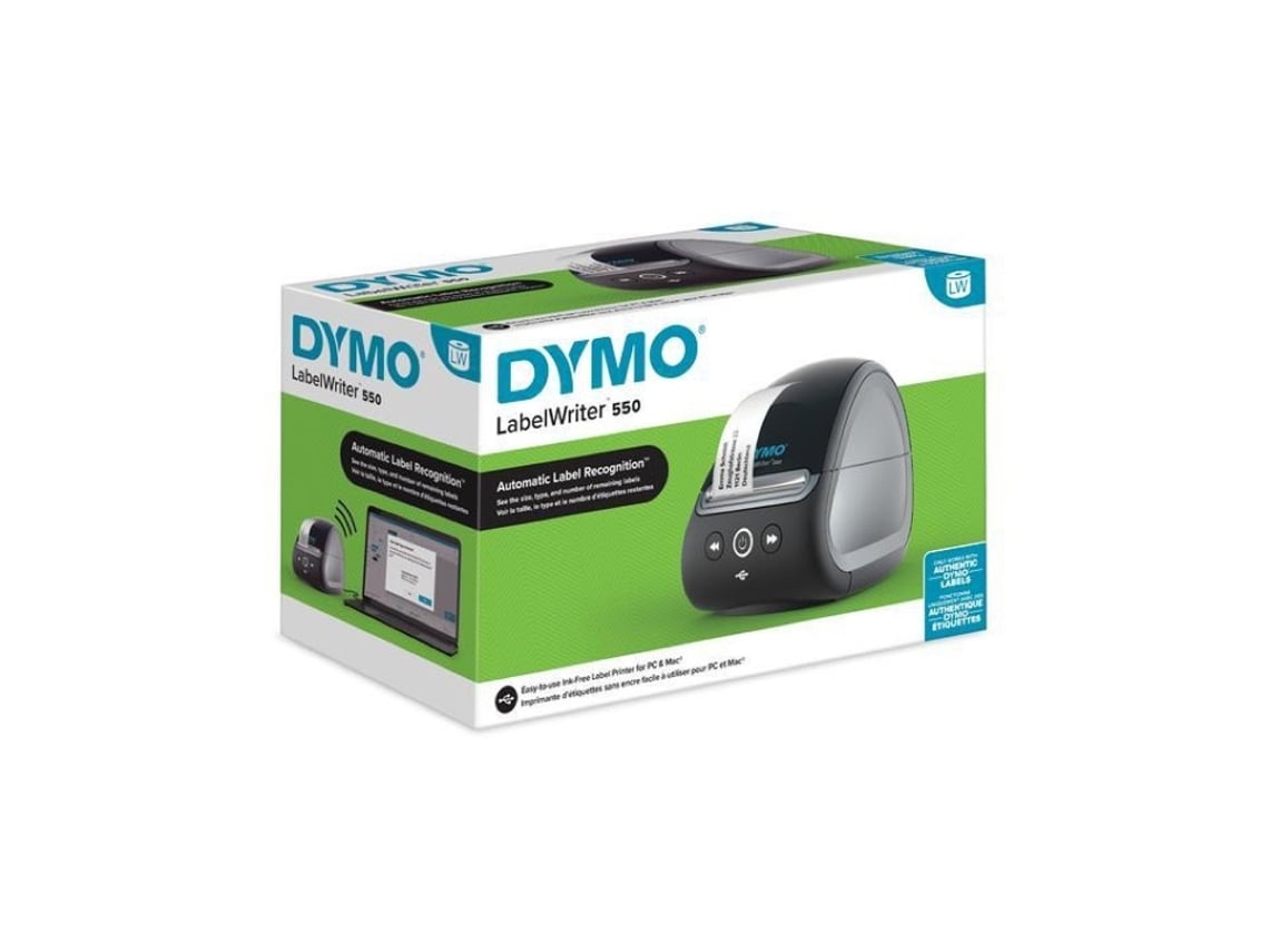 Impressora de Etiquetas Dymo LabelWriter 550/ Térmica/ USB/ Preta - Imagem 2