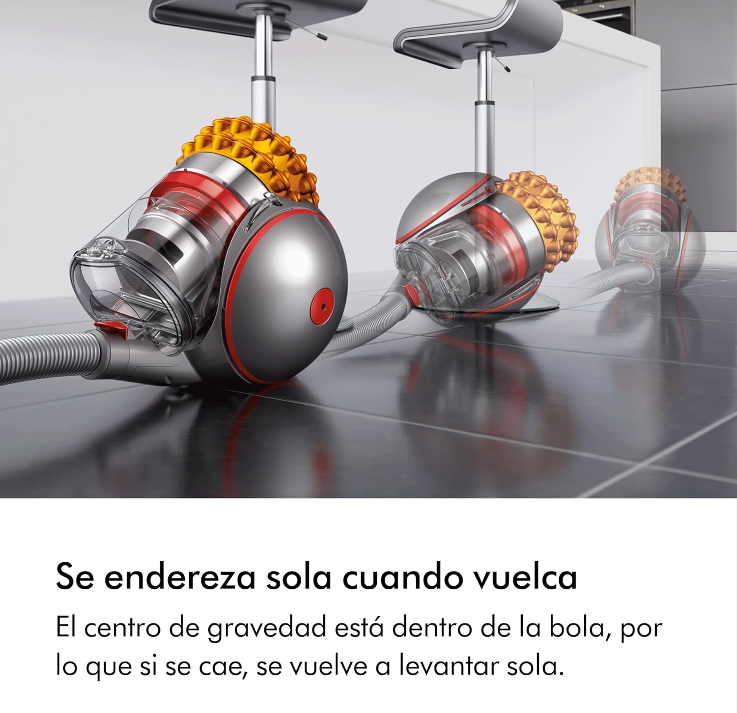 Aspirador de Trenó Dyson Cinetic Big Ball Multi Floor 2 250W Sem Saco Tecnologia Ball - Imagem 5