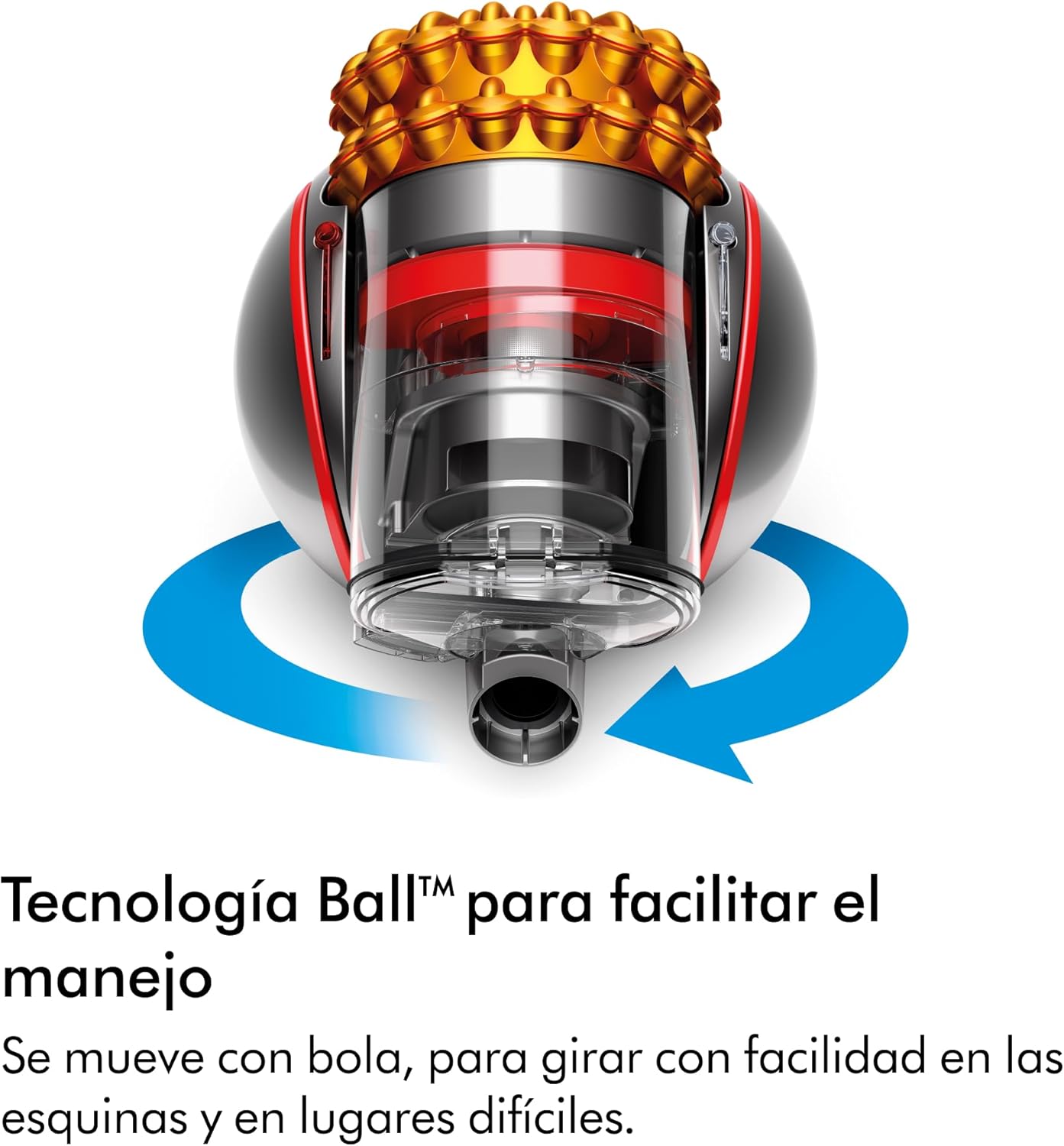 Aspirador de Trenó Dyson Cinetic Big Ball Multi Floor 2 250W Sem Saco Tecnologia Ball - Imagem 6