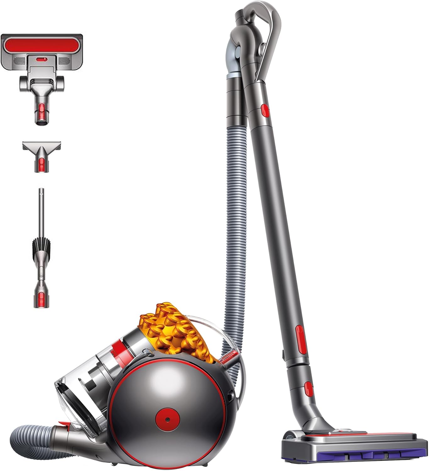 Aspirador de Trenó Dyson Cinetic Big Ball Multi Floor 2 250W Sem Saco Tecnologia Ball