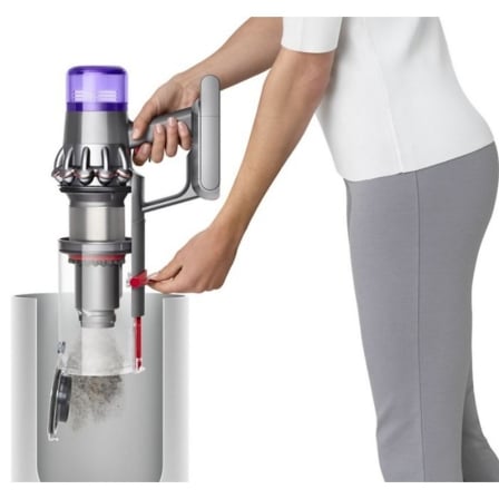Aspirador Vertical Dyson V11 Fluffy 185W Autonomia 60 Min Depósito 0.76L Níquel e Vermelho - Imagem 2