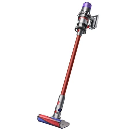 Aspirador Vertical Dyson V11 Fluffy 185W Autonomia 60 Min Depósito 0.76L Níquel e Vermelho