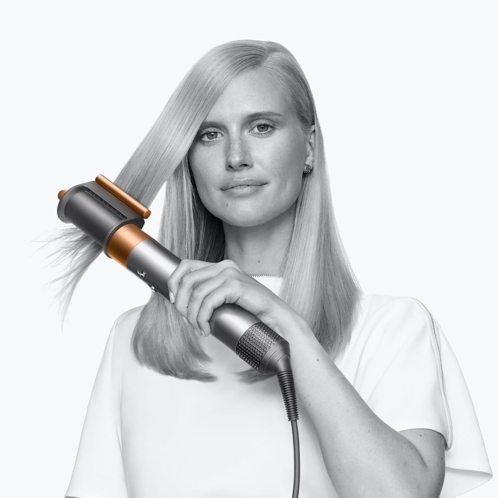 Modelador e Secador de Cabelo Dyson Airwrap Long Origin 1300W Iões Negativos Níquel e Cobre - Imagem 4