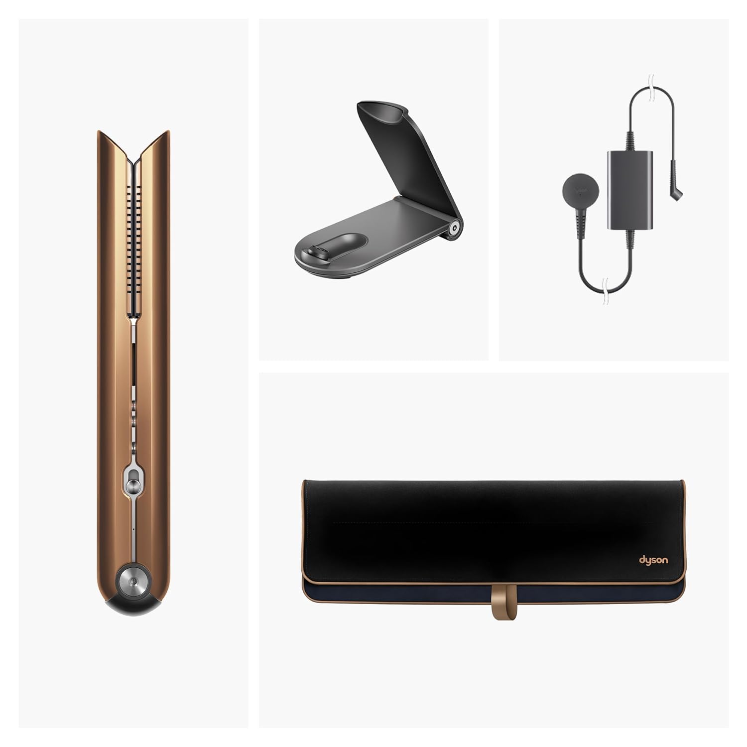 Alisador de Cabelo Dyson Corrale Placas Flexíveis Sem Fios 3 Níveis de Calor Cobre - Imagem 5