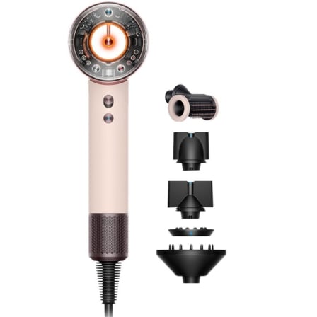 Secador Dyson Supersonic Nural 1600W Iónico Rosa Cerâmico e Ouro Rosa