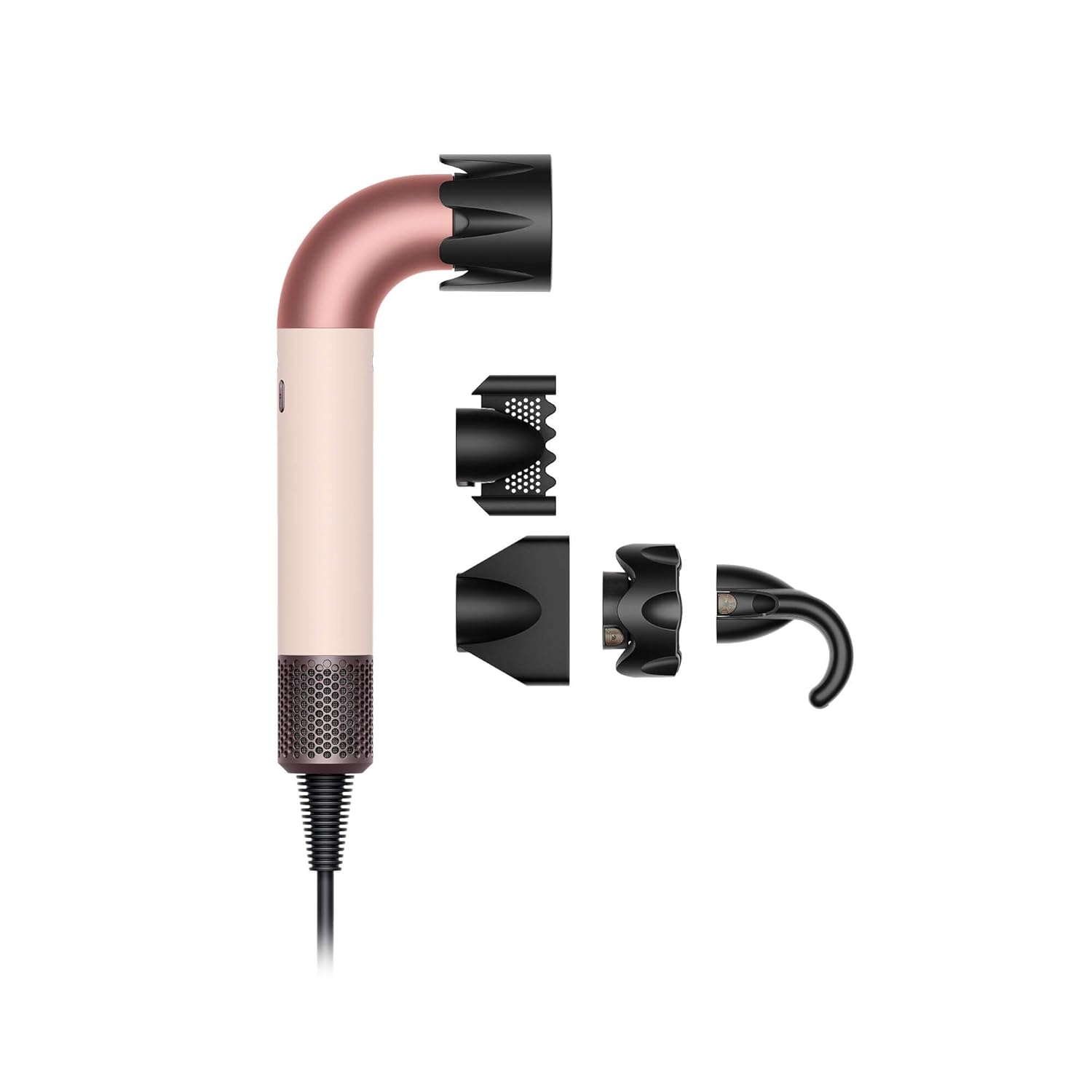 Secador de Cabelo Dyson Supersonic R 1700W Motor Hyperdymium Tecnologia Iónica e Nano Rosa