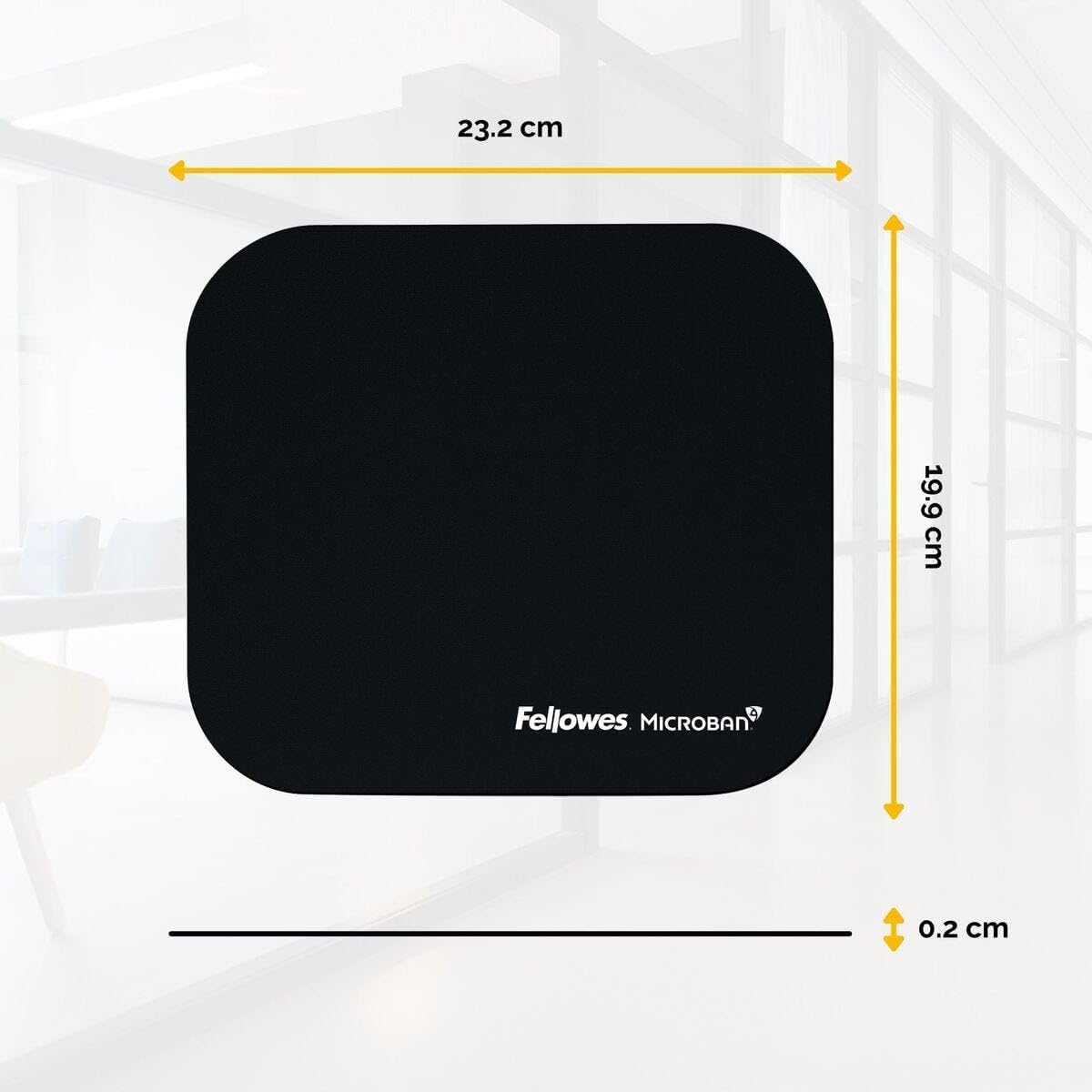 Tapete Fellowes Standard 5933907/ 20 x 232 x 199mm - Imagem 5