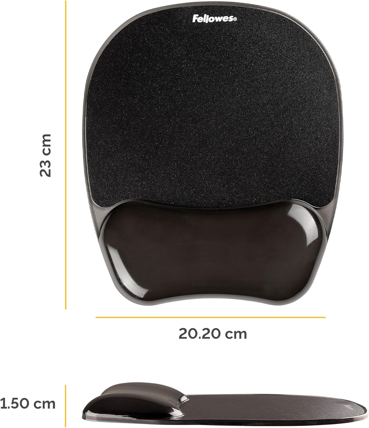 Tapete de Rato Ergonómico Fellowes 9112101/ 25 x 20 x 235mm - Imagem 2