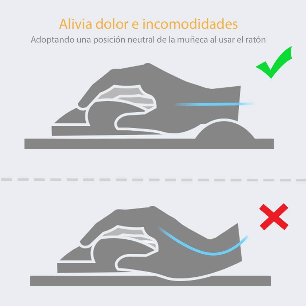 Tapete Ergonómico Fellowes 9172801/ 20 x 196 x 230mm/ Azul - Imagem 4