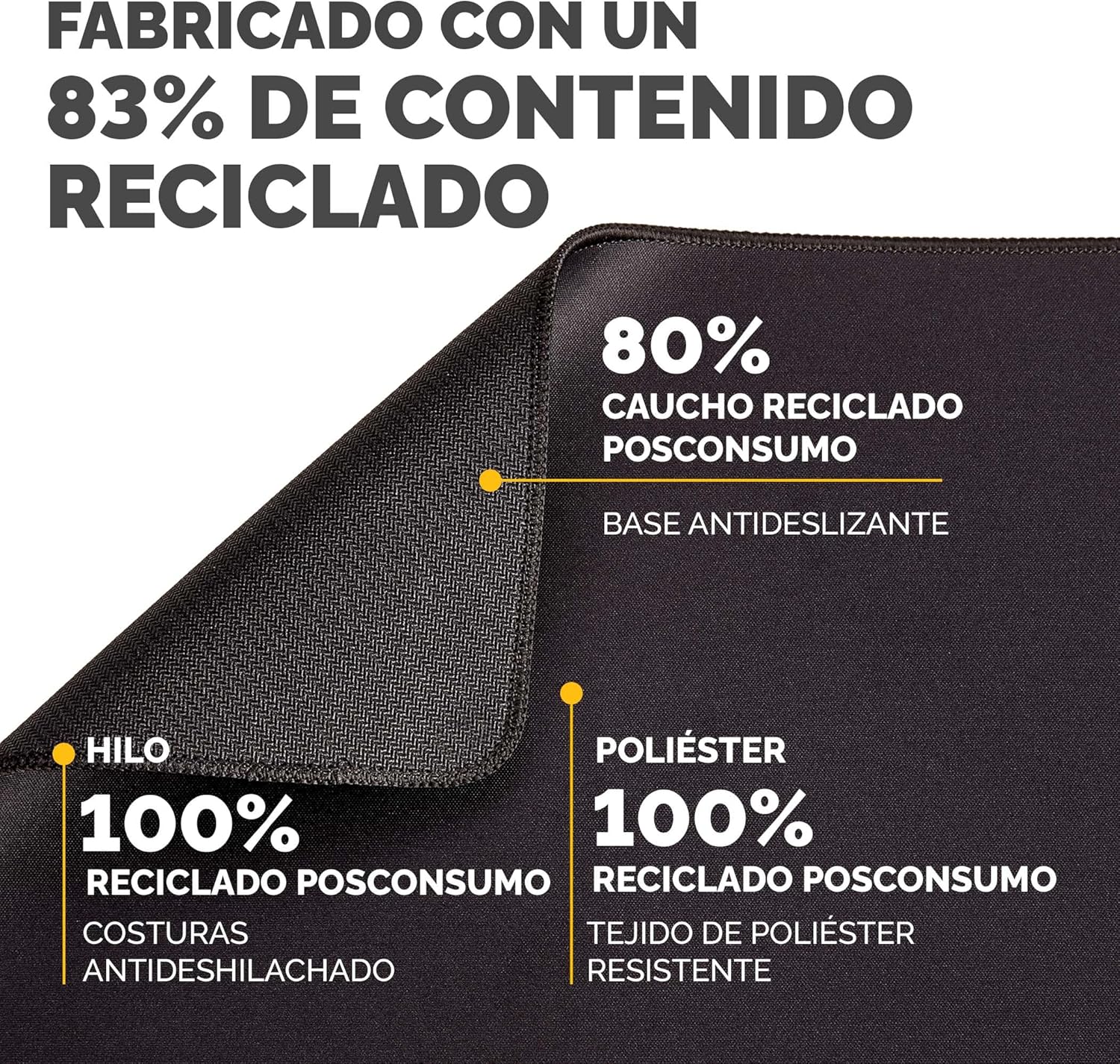 Alfombra de Rato Fellowes Breyta XL/ 2.5 x 280 x 210mm - Imagem 5