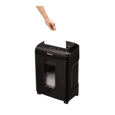Destruidora Fellowes 10M/ Corte em Partículas de 2 x 12mm/ Preta - Imagem 2