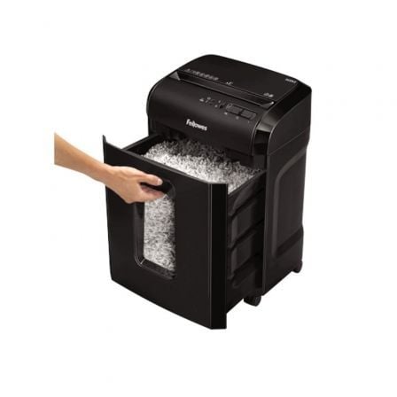 Destruidora Fellowes 10M/ Corte em Partículas de 2 x 12mm/ Preta - Imagem 5