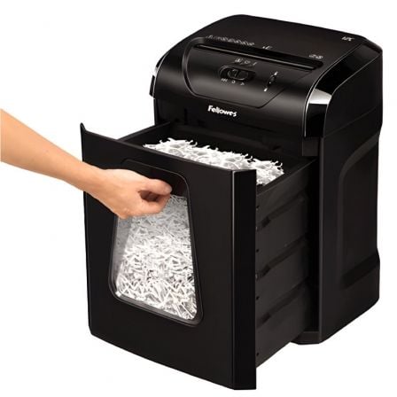 Trituradora Fellowes 12C/ Corte em Partículas de 4 x 40mm/ Preto - Imagem 3
