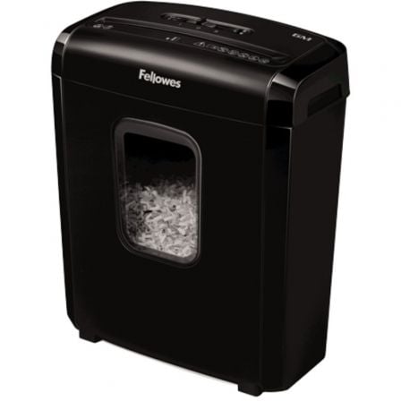 Destruidora Fellowes 6M/ Minicorte de 4 x 12mm/ Preta - Imagem 2