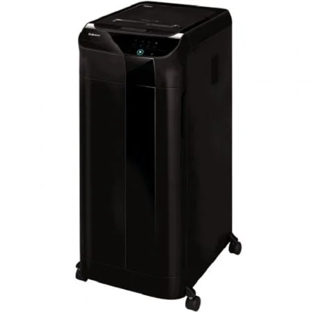 Destruidora de Papel Fellowes AutoMax 600M Microcorte 2x12mm 600 Folhas Depósito 83L Preto