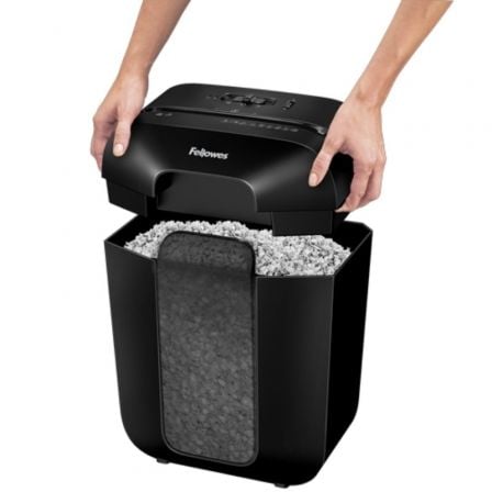 Destruidora Fellowes LX41/ Mini-corte de 4 x 12mm/ Preta - Imagem 5