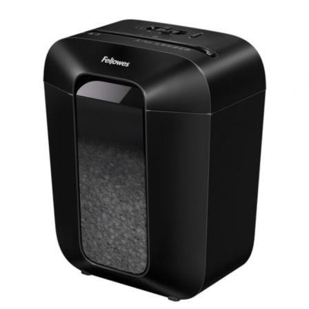 Destruidora Fellowes LX41/ Mini-corte de 4 x 12mm/ Preta