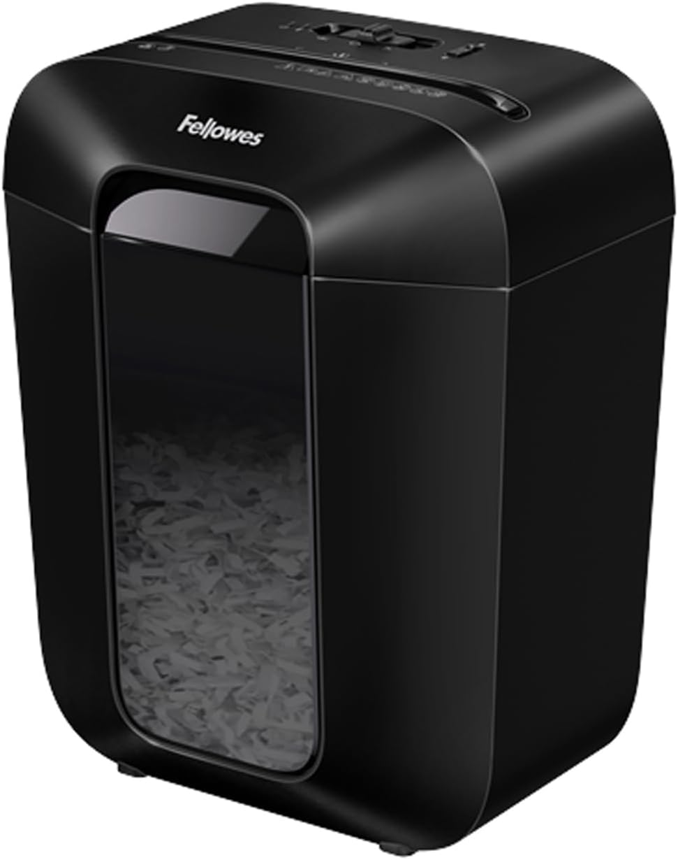 Destruidora Fellowes LX45/ Corte em Partículas de 4 x 37mm/ Preta