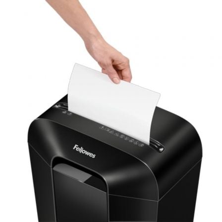Destruidora Fellowes LX50/ Corte em Partículas de 4 x 37mm/ Preta - Imagem 4