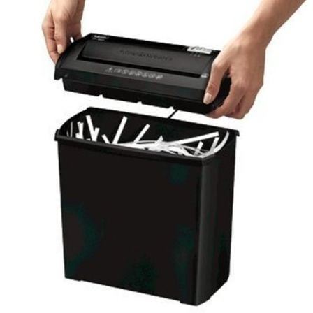 Destruidora Fellowes P-25S/ Corte em Tiras de 7mm/ Preta - Imagem 2