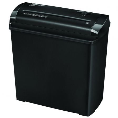 Destruidora Fellowes P-25S/ Corte em Tiras de 7mm/ Preta