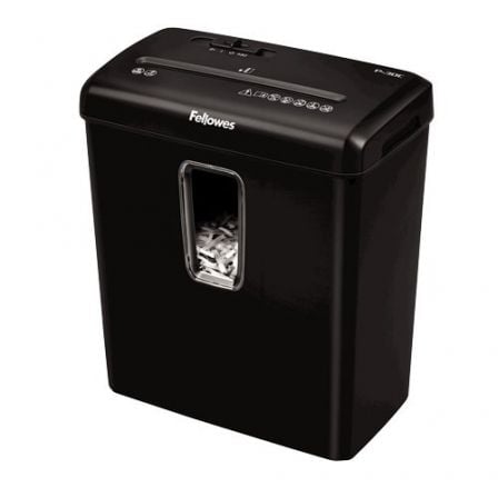 Fragmentadora Fellowes P-30C/ Corte em Partículas de 4 x 34mm/ Preta - Imagem 2