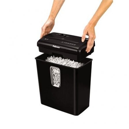 Fragmentadora Fellowes P-30C/ Corte em Partículas de 4 x 34mm/ Preta - Imagem 3
