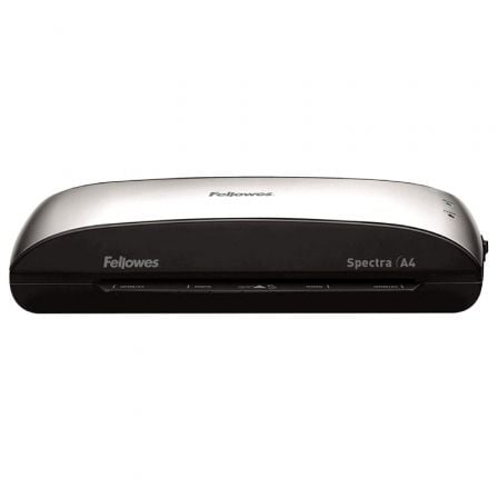 Plastificadora Fellowes Spectra A4/ até A4 e 125 Micras/ Preta e Cinzento