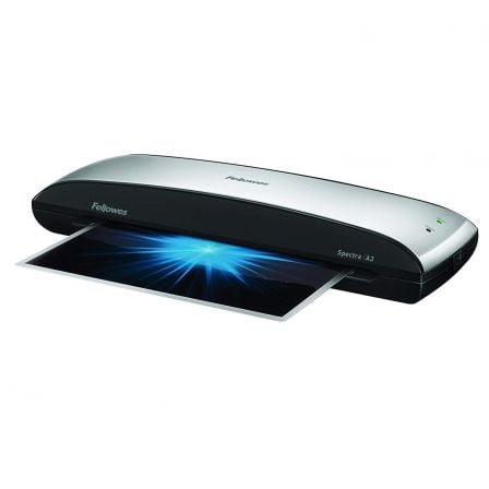 Plastificadora Fellowes Spectra A3/ até A3 e 125 Microns/ Cinzento e Preta - Imagem 3