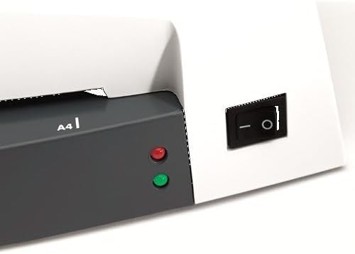 Plastificadora Fellowes Lunar A3 5716701/ até A3 e 80-125 Mícrons/ Branca e Preta - Imagem 4
