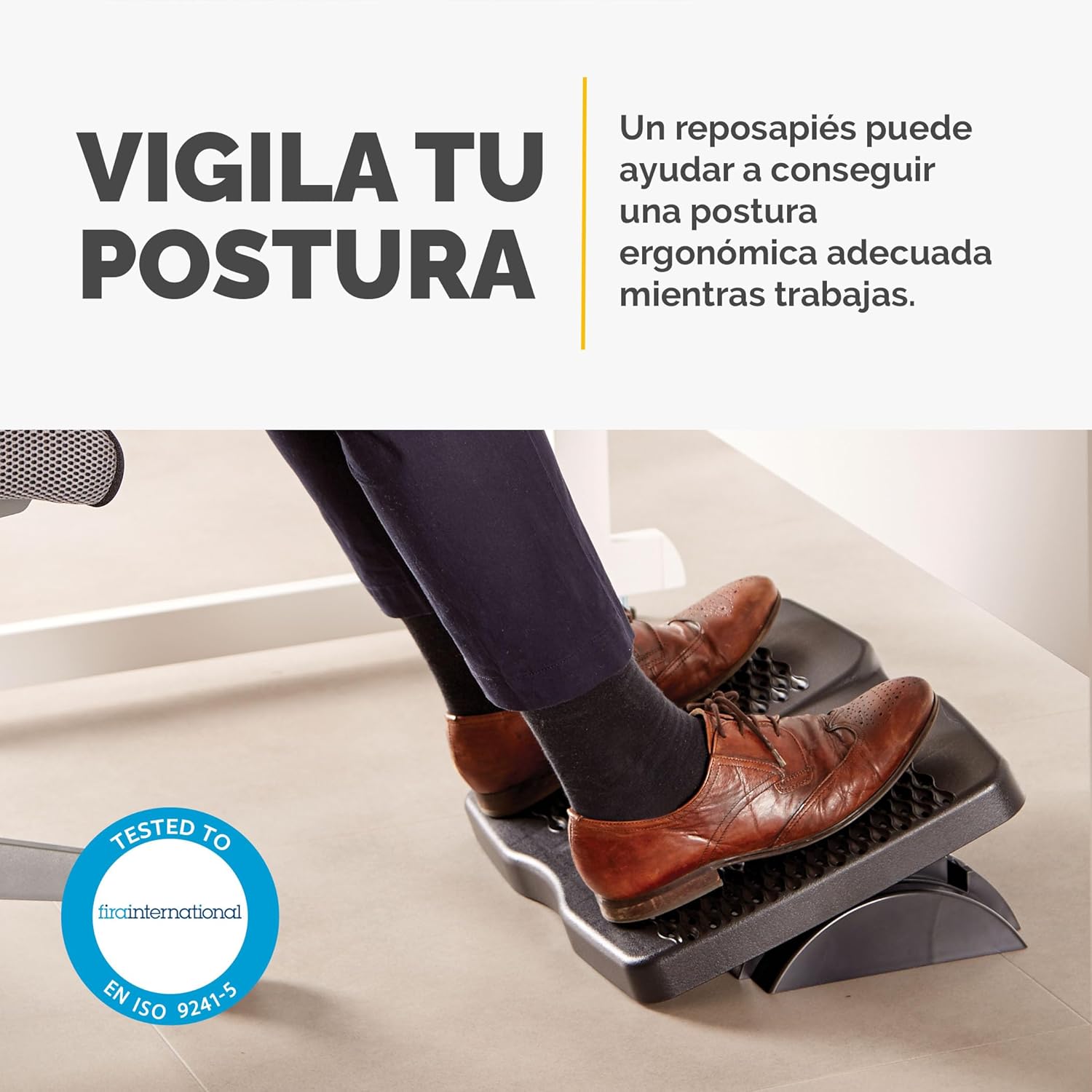 Apoia-Pés Fellowes Refresh 8066001/ com Ventilação/ 9.53 x 45.24 x 33.02cm - Imagem 2