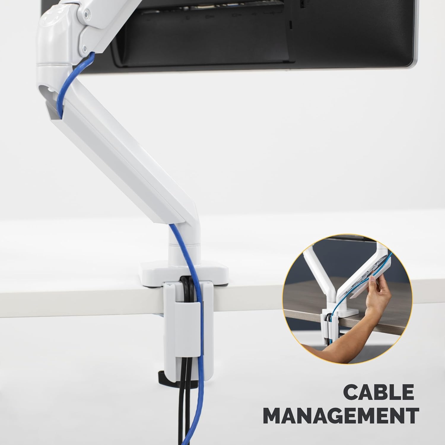 Apoio de Mesa para Monitor Fellowes 8056201/ até 8kg - Imagem 5