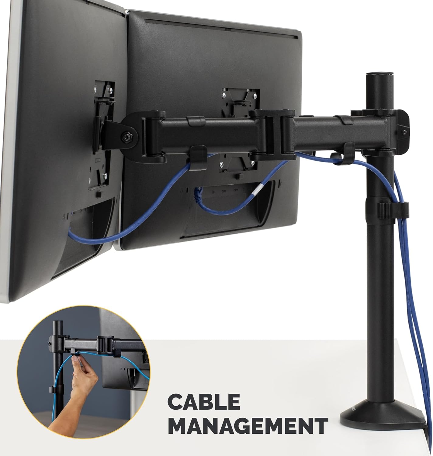 Suporte de Mesa para 2 Monitores Fellowes 8502601 / até 8 kg - Imagem 5