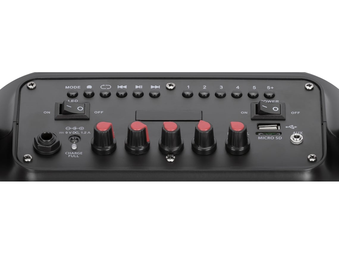 Altifalante Portátil com Bluetooth Fonestar BOX-35LED/ 35W/ 1.0 - Imagem 4